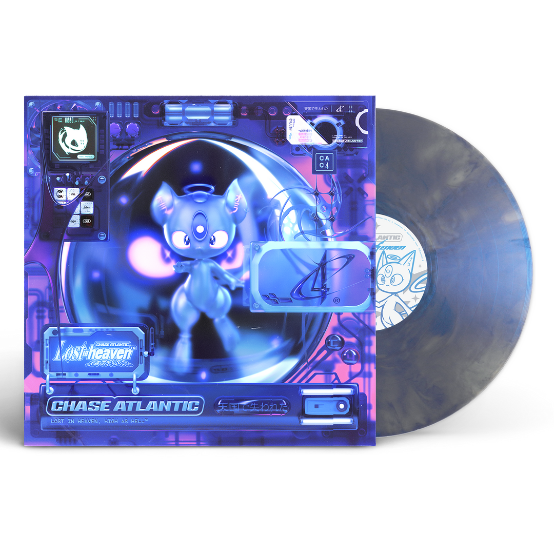 "LOST IN HEAVEN" Iridescent Blue Deluxe Vinyl