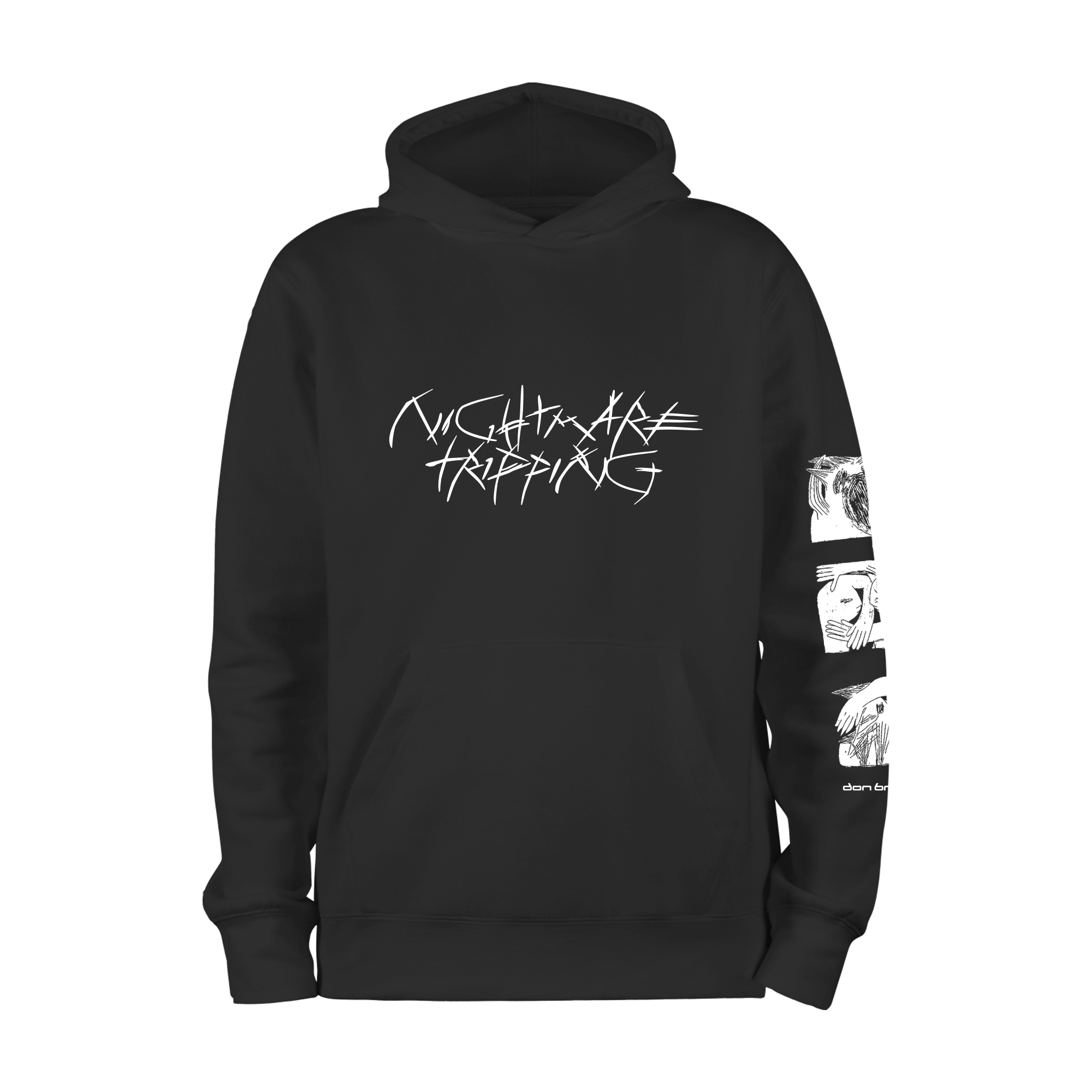 論理 LONELY NIGHTMARE Pullover Hoodie XL DON BROCO – 
