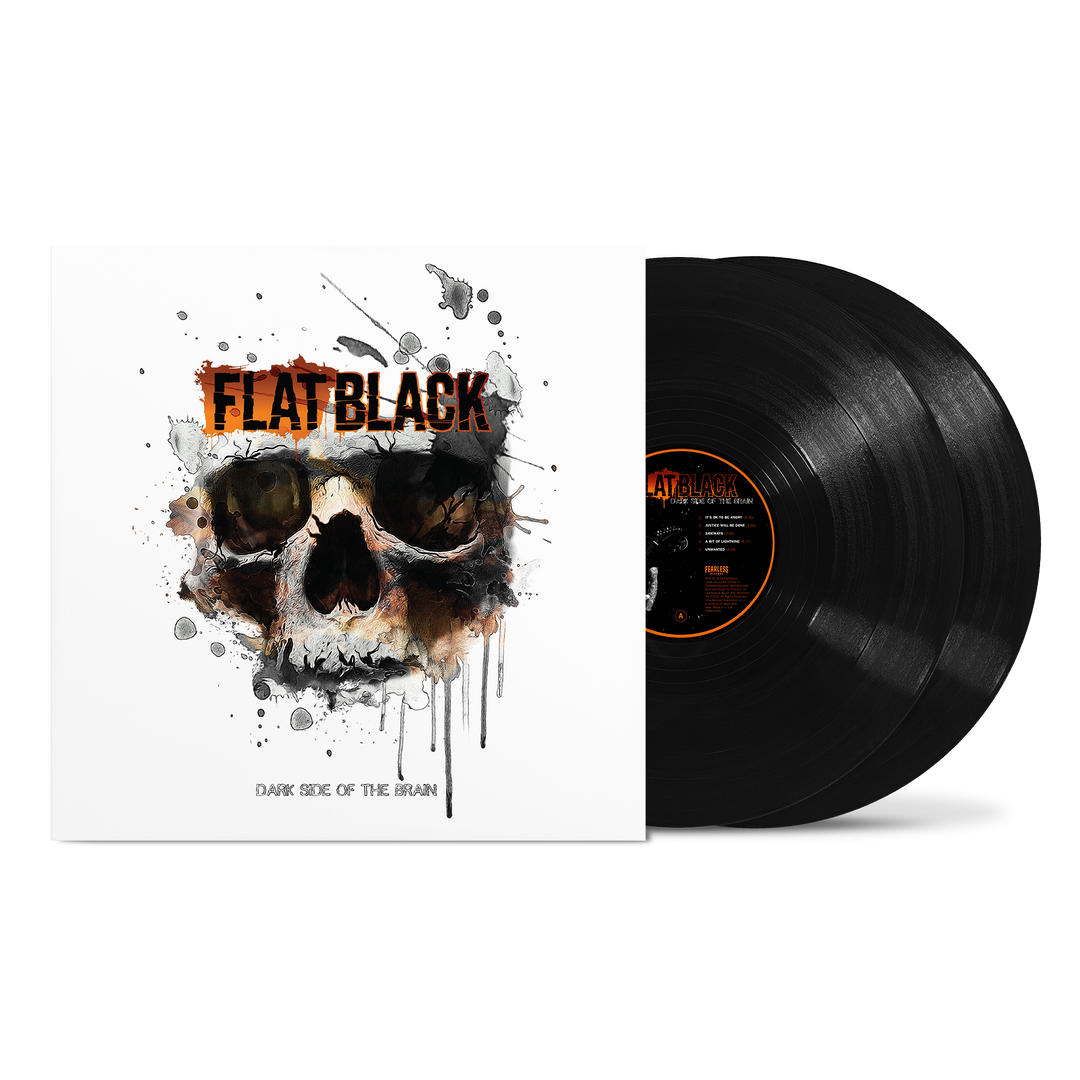 "DARK SIDE OF THE BRAIN" Black Vinyl