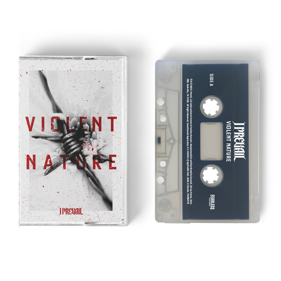 "Violent Nature" Frosted w/ Black Liner Cassette