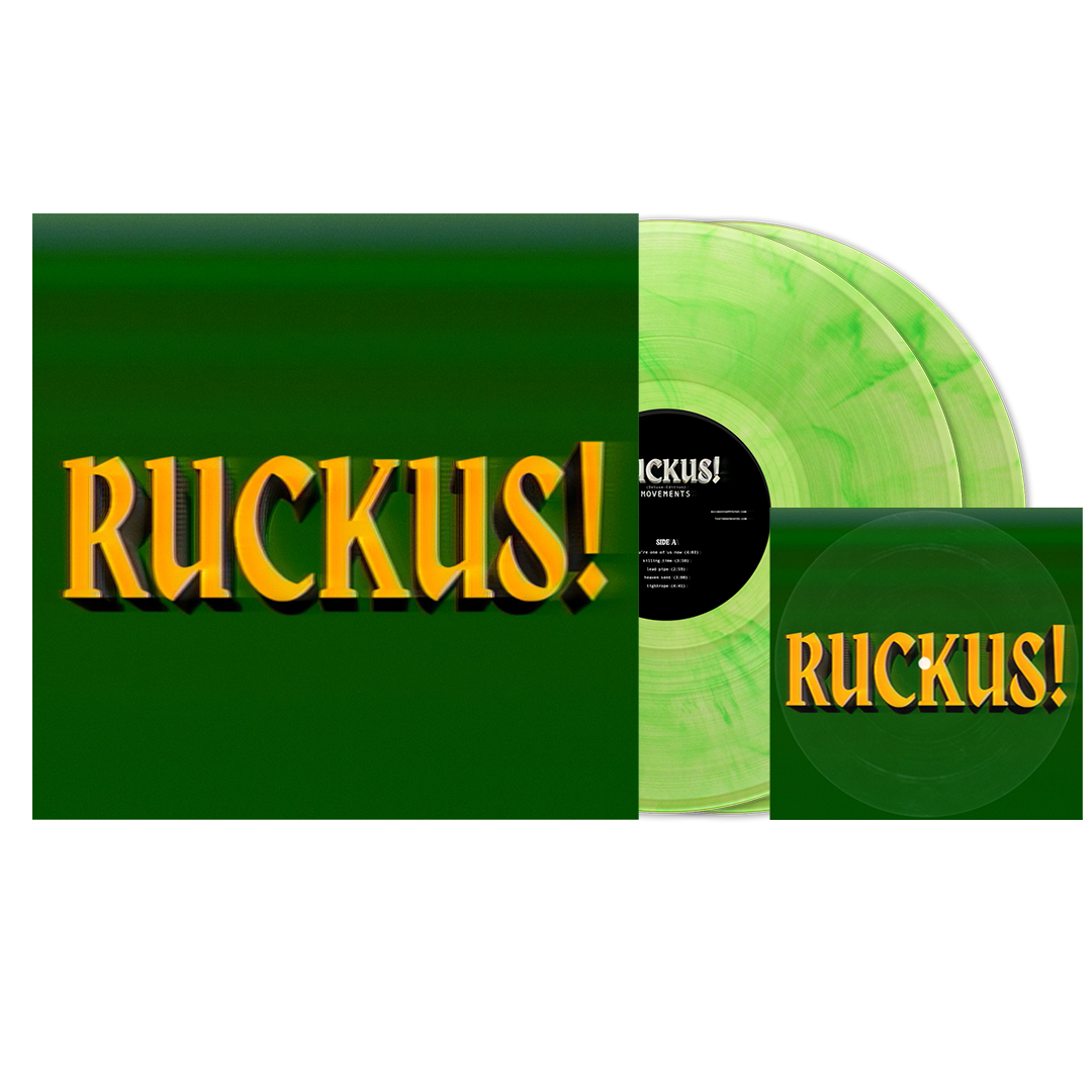 "RUCKUS! (Deluxe Edition)" Jade Swirl Vinyl
