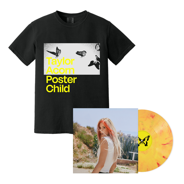 "Poster Child" SIGNED Solar Flare Vinyl + "Poster Child" T-Shirt
