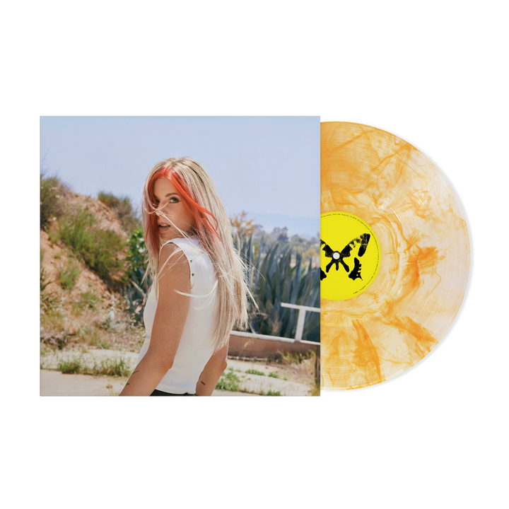 "Poster Child" SIGNED Citrine Vinyl + "Taylor Butterfly" T-Shirt