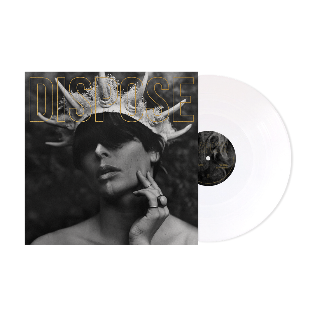 "DISPOSE (GOLD EDITION)" Opaque White Vinyl