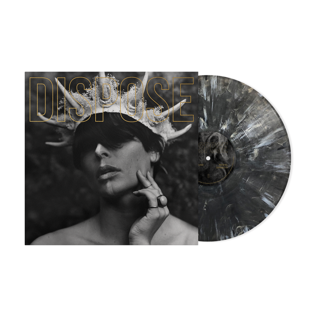 "DISPOSE (GOLD EDITION)" Black Marble Vinyl
