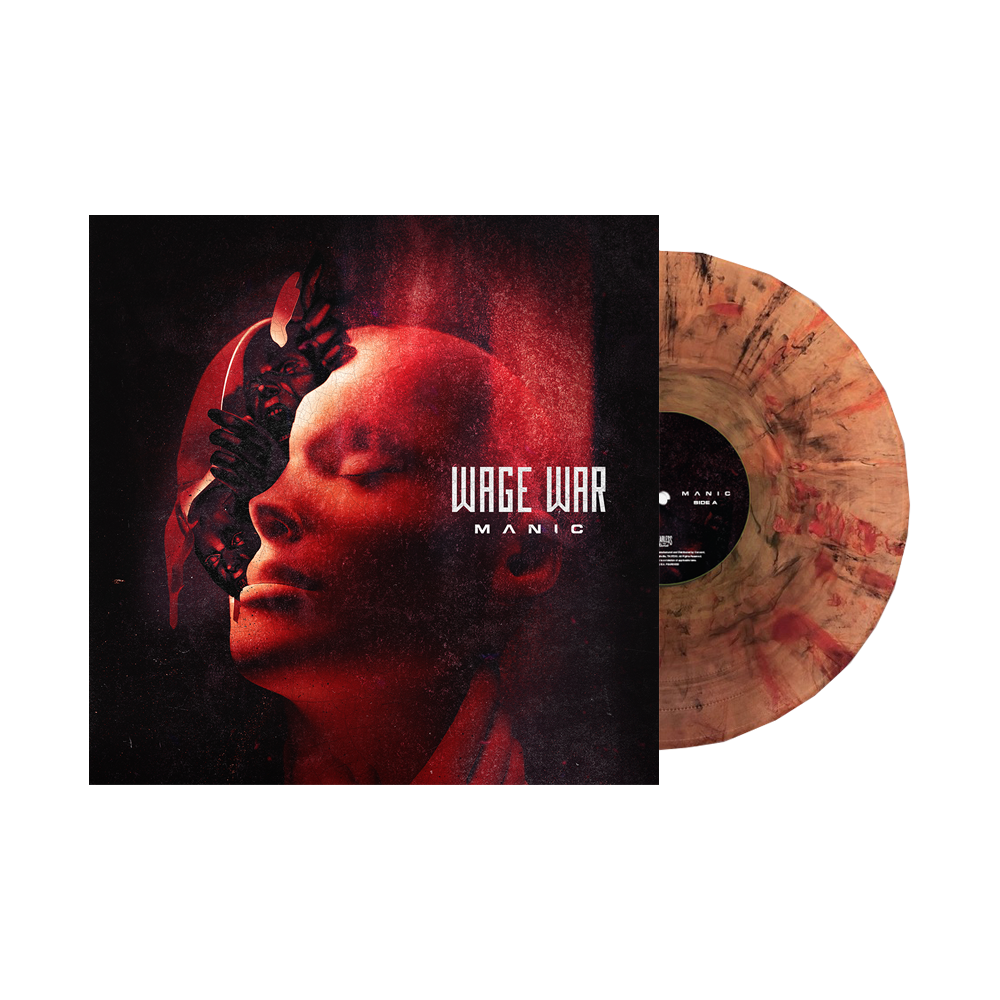 Wage War Wage War "Manic" Calico Marble Vinyl Fearless Records