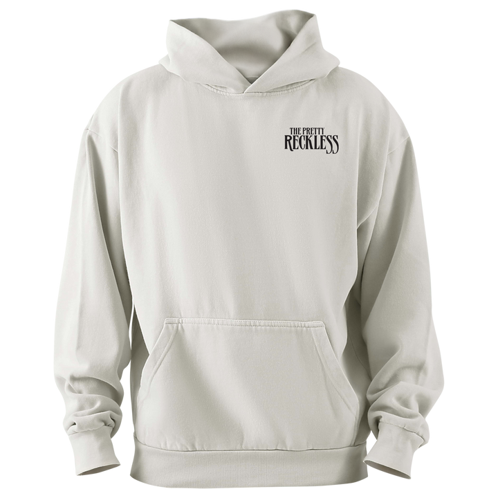 "Dear God Stencil" Hoodie — Image 2 of 3