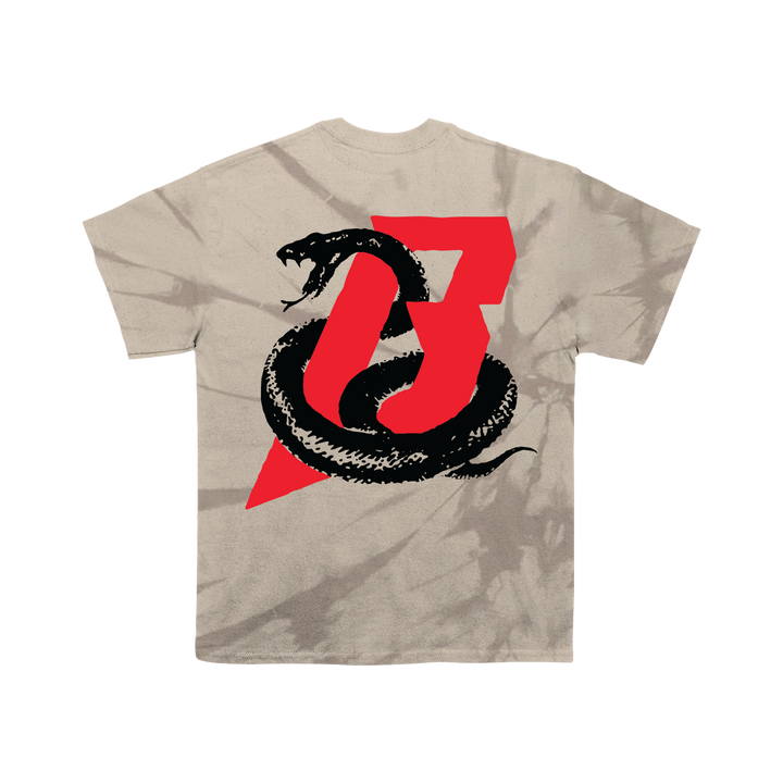 "Beartooth Snake" Dyed T-Shirt — Image 2 of 3