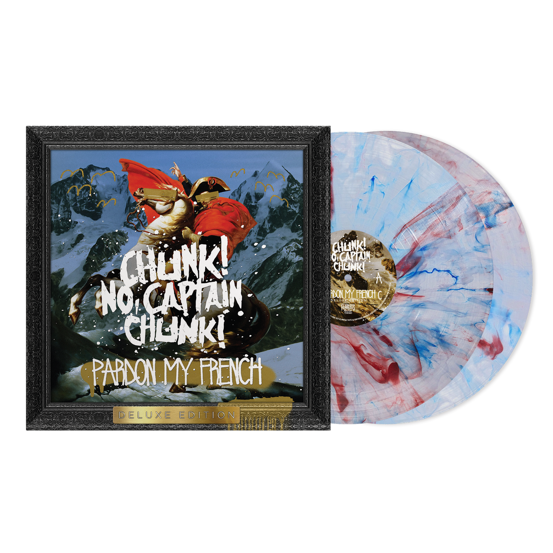 "Pardon My French (Deluxe Edition)" Red/White/Blue Marble Vinyl