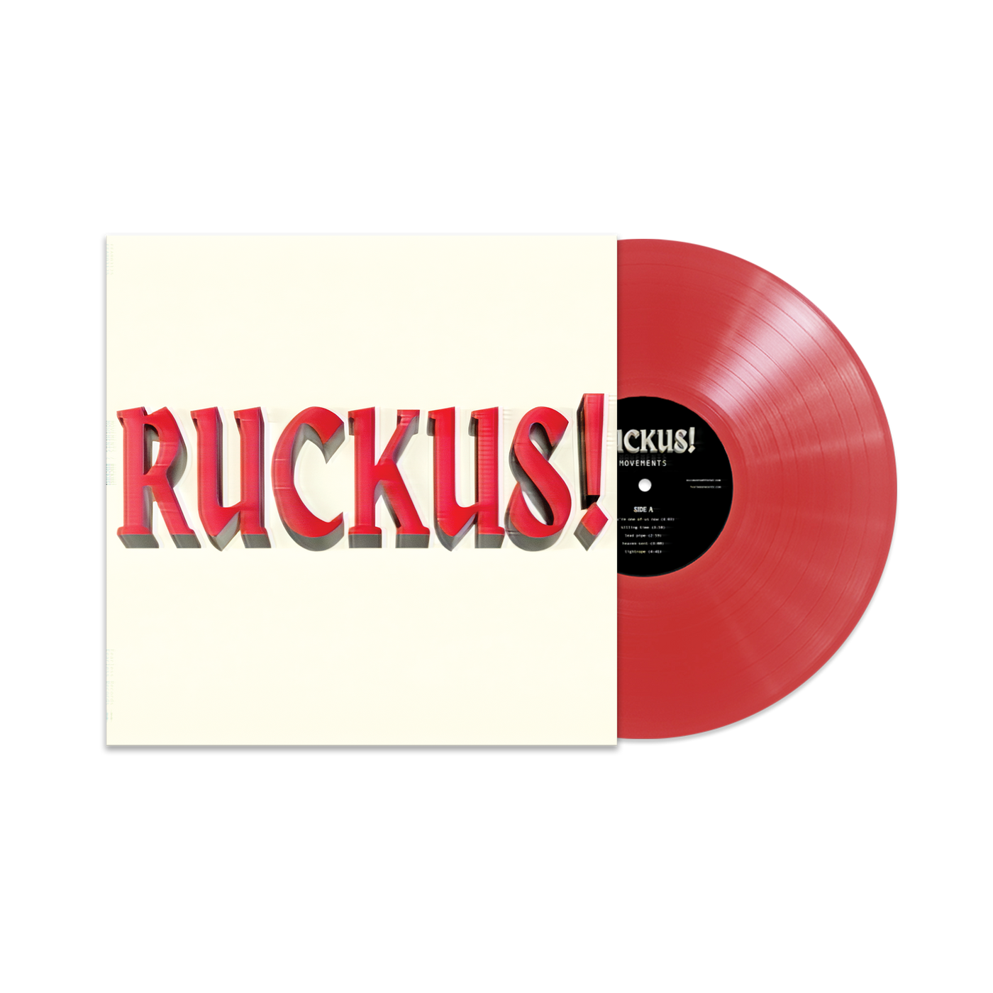 "RUCKUS!" Ruby Vinyl