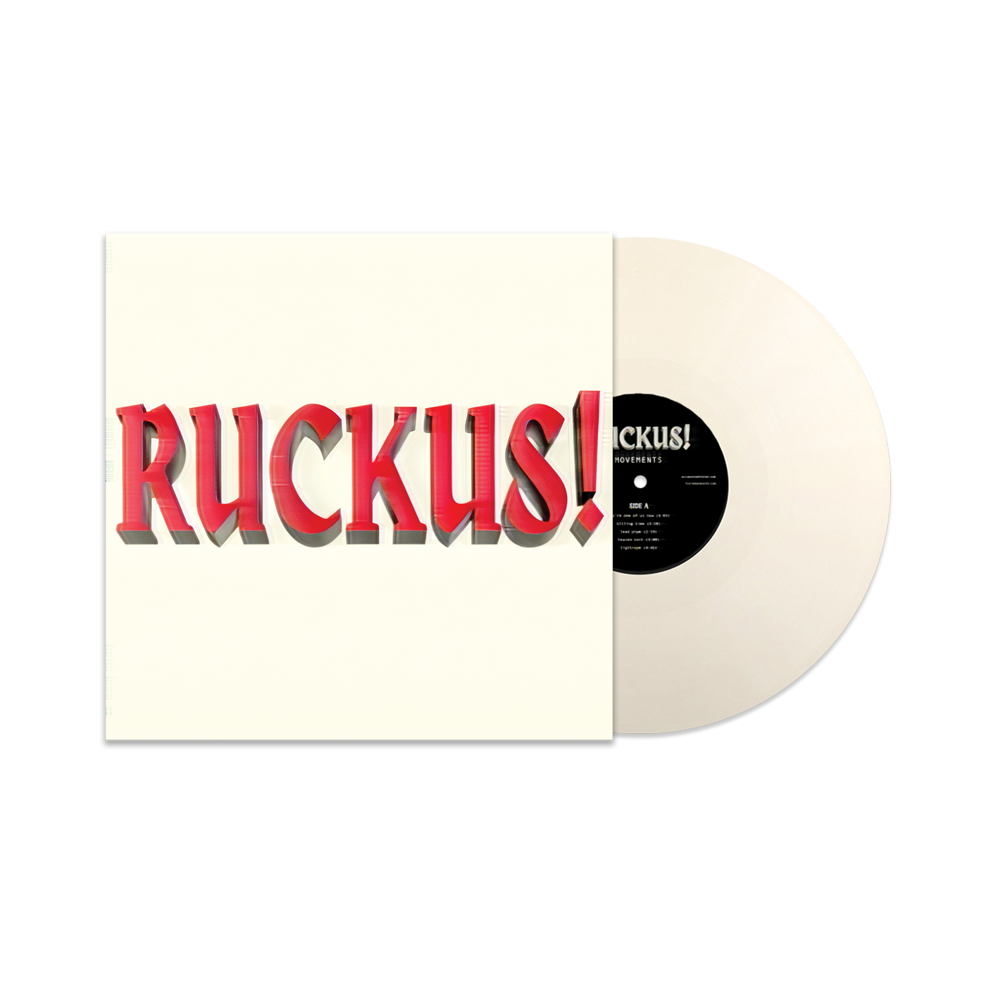 "RUCKUS!" Bone Vinyl