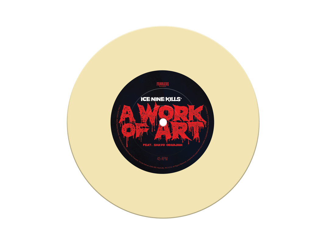 "A Work of Art" Bone 7" Vinyl