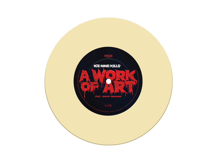 "A Work of Art" Bone 7" Vinyl