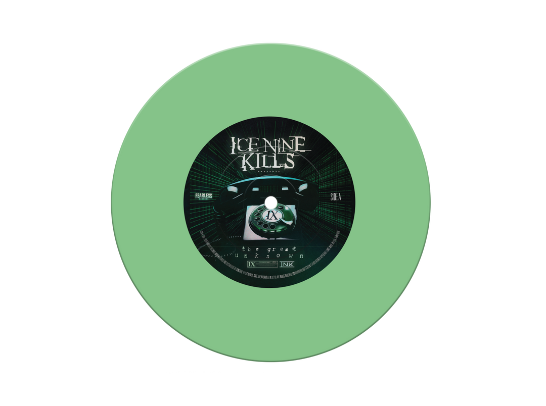 "The Great Unknown" Opaque Spring Green 7"