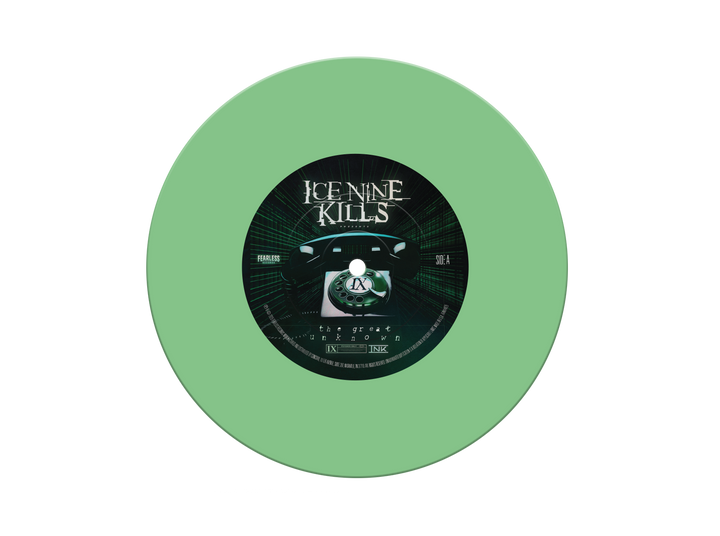 "The Great Unknown" Opaque Spring Green 7"