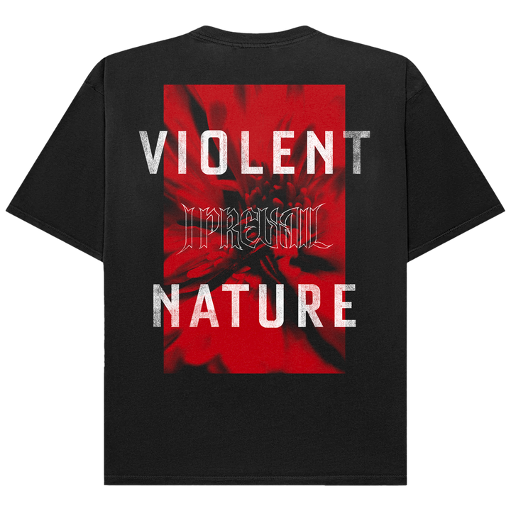 "Violent Nature" Barbed Flower T-Shirt