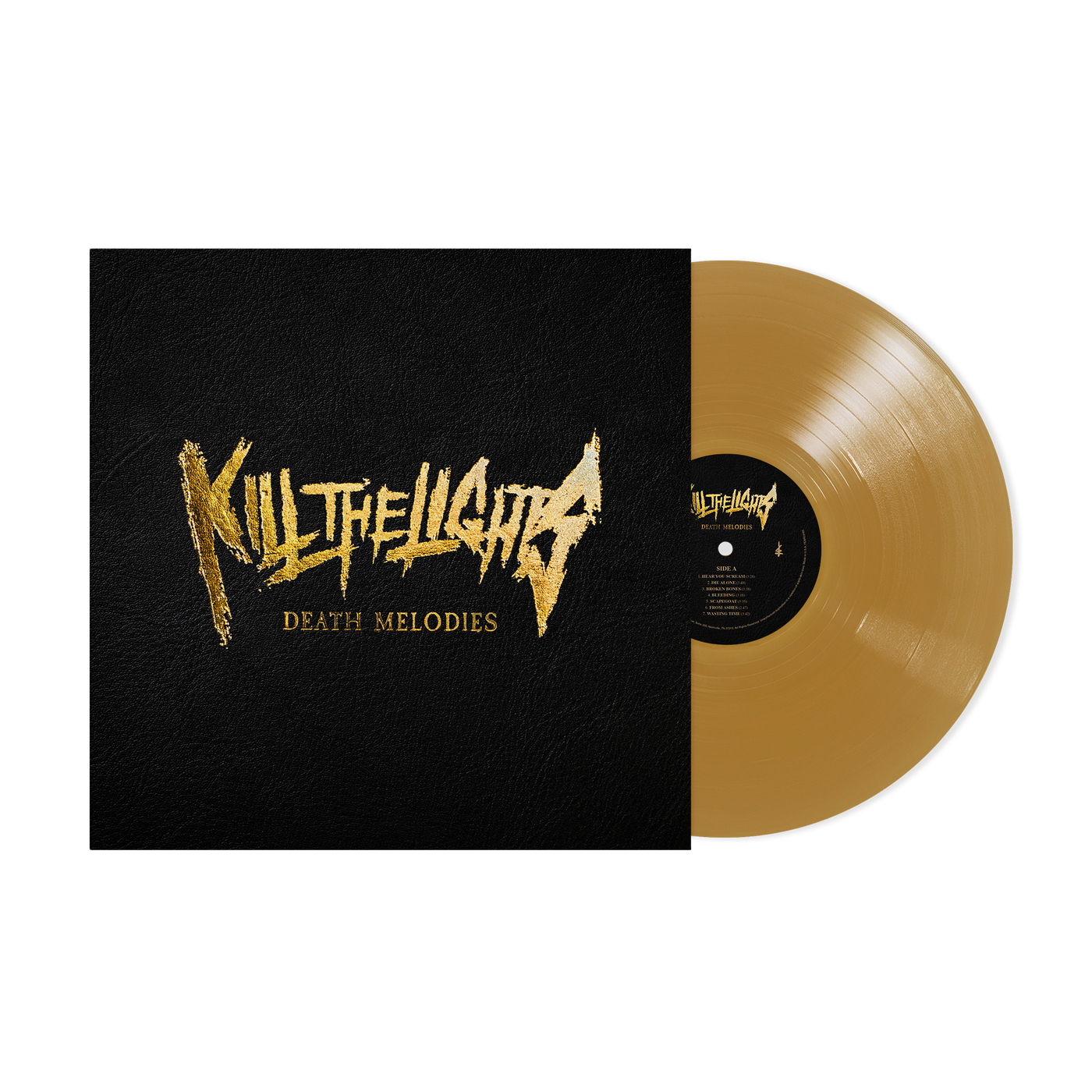 "Death Melodies" Opaque Gold Vinyl
