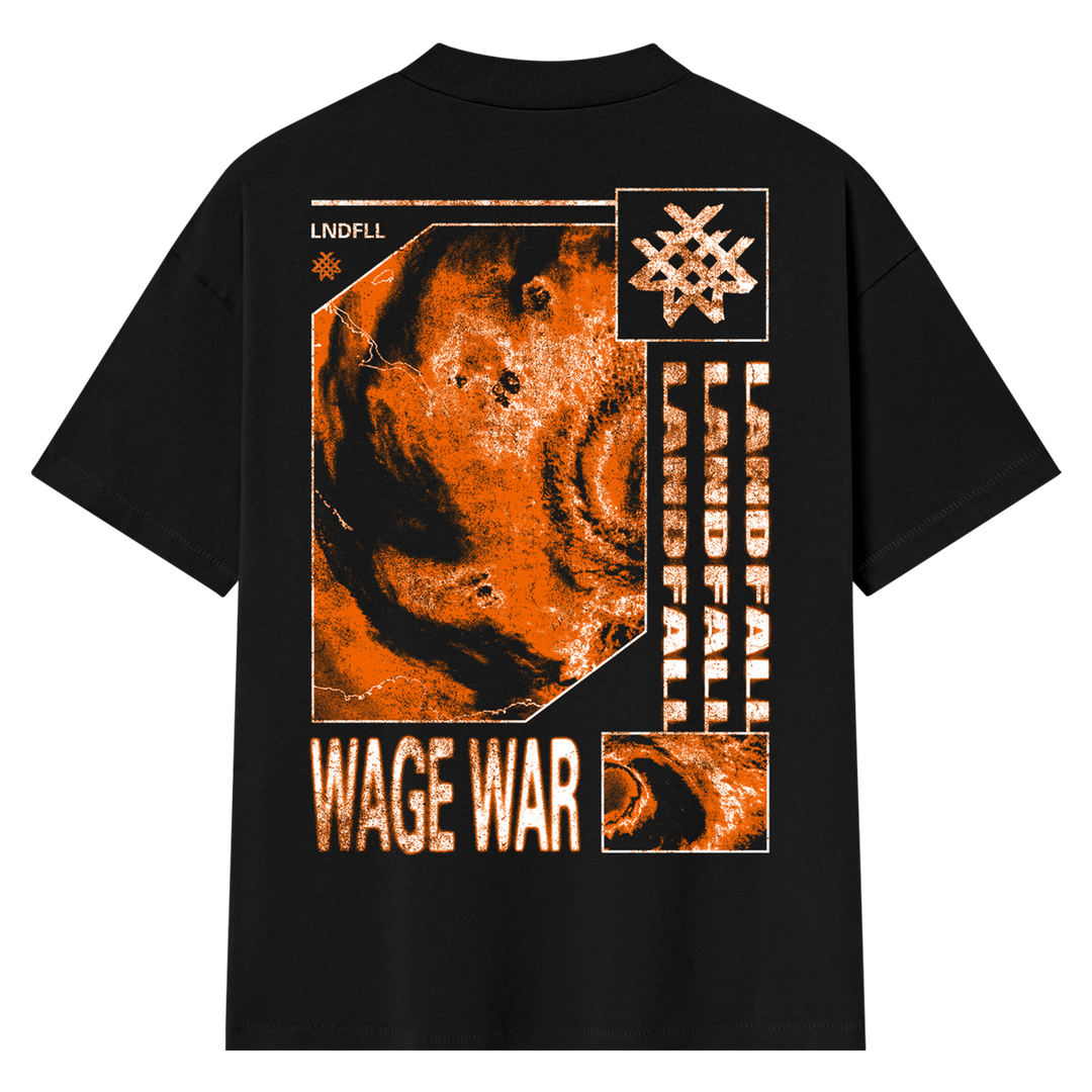 "LNDFLL Storm" Black T-Shirt - View 2