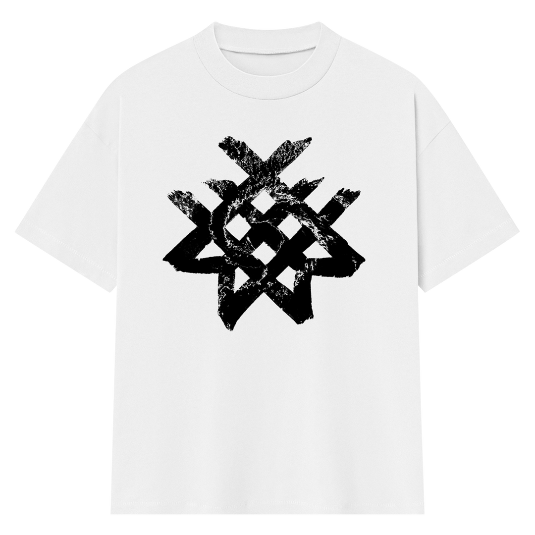 "Landfall Multiple" White T-Shirt - View 1