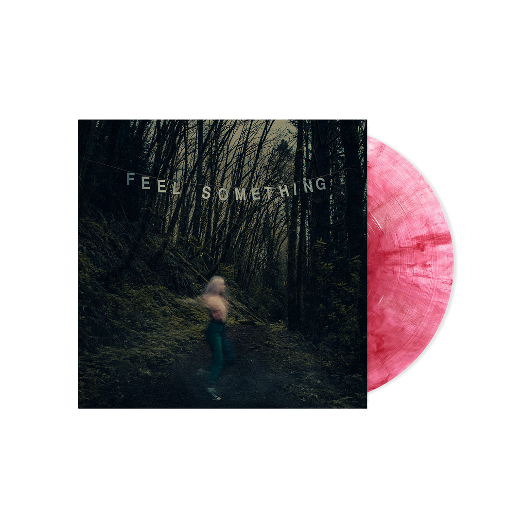 "Feel Something" Translucent Bloodshot Vinyl