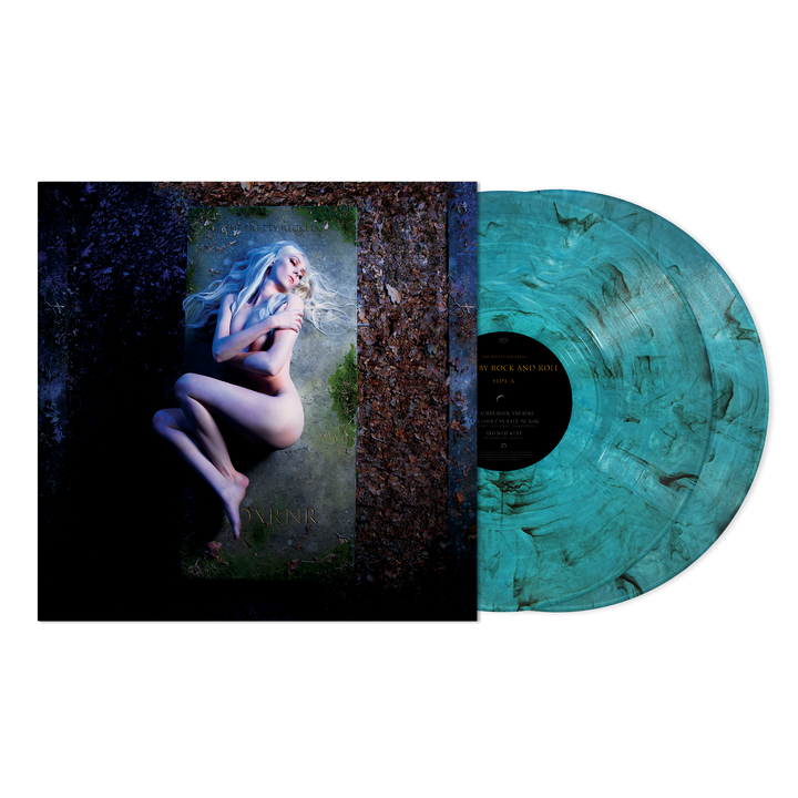 "Death By Rock And Roll" Sea Blue Smoke Vinyl — Image 1 of 2