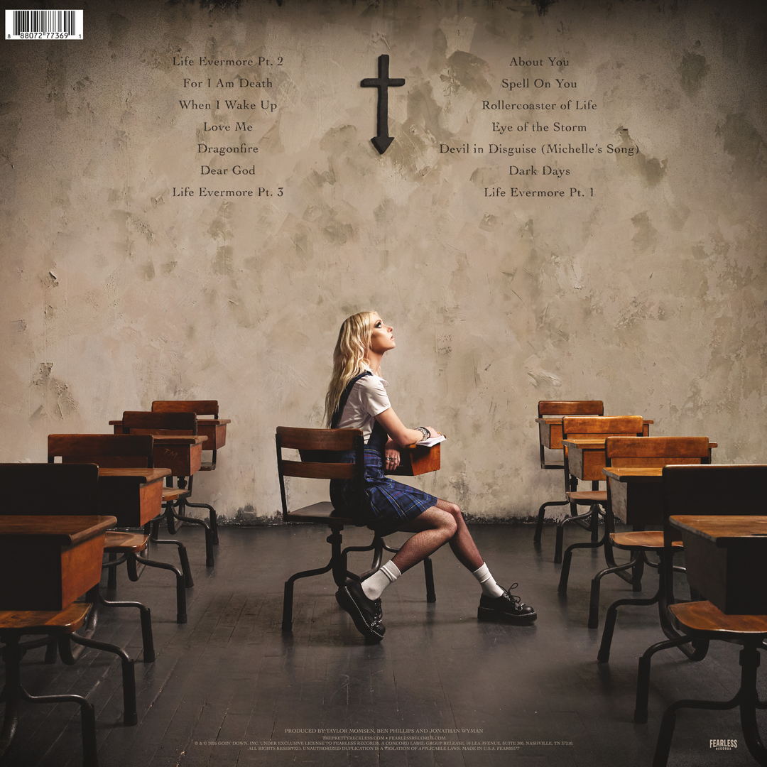 "Dear God" SIGNED Hardwood Vinyl - View 3