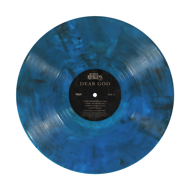 "Dear God" Blue Smoke Vinyl — Image 2 of 2