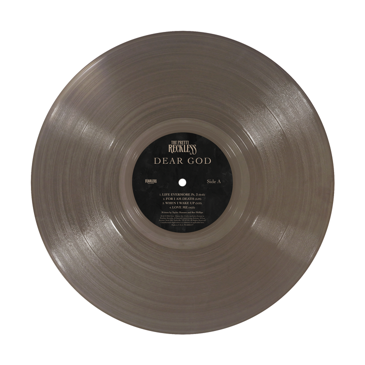 "Dear God" Translucent Black Ice Vinyl — Image 2 of 2