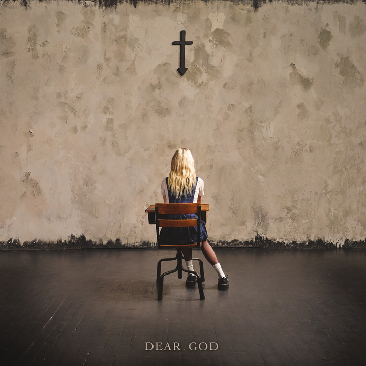 "Dear God" SIGNED Hardwood Vinyl — Image 2 of 3
