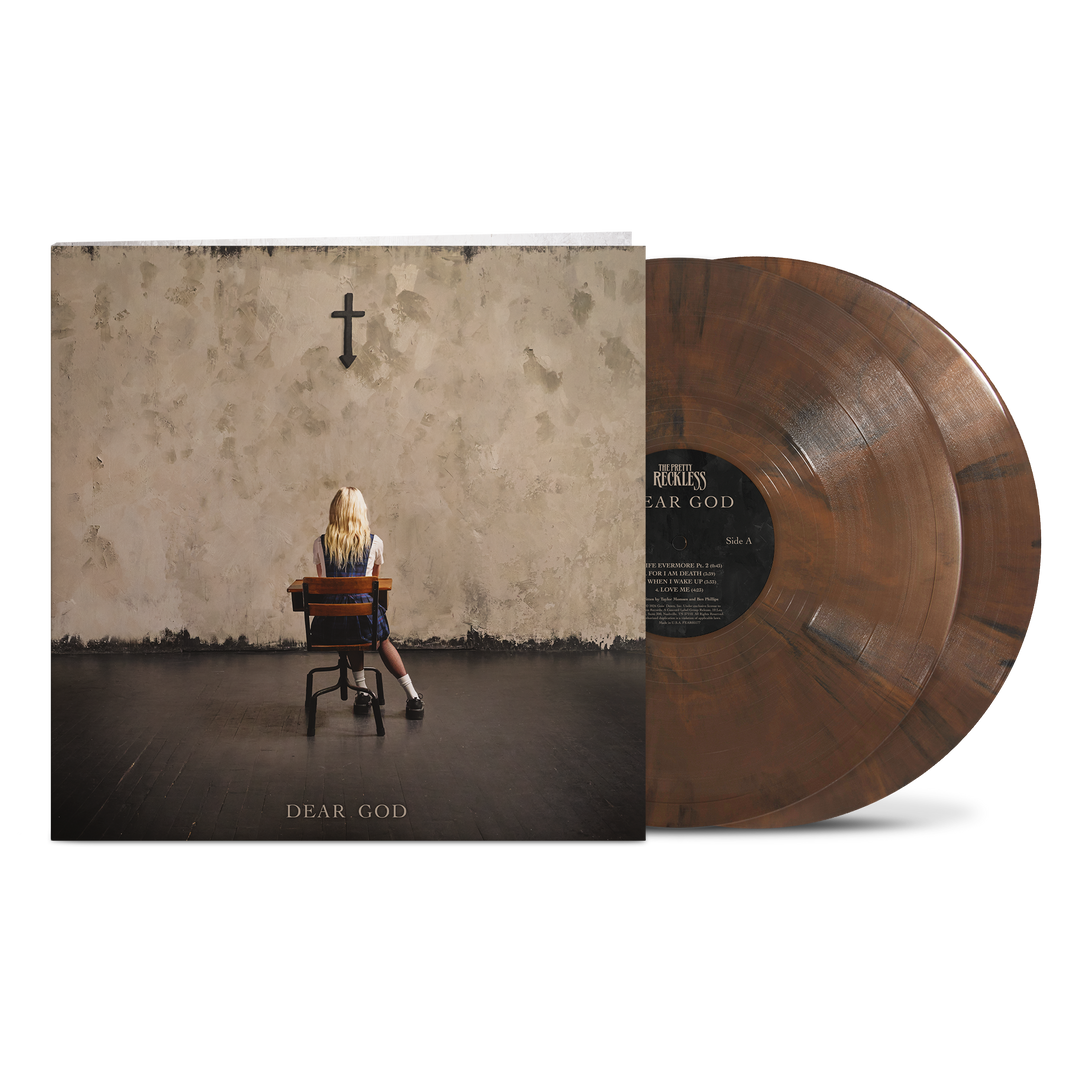"Dear God" SIGNED Hardwood Vinyl - View 1