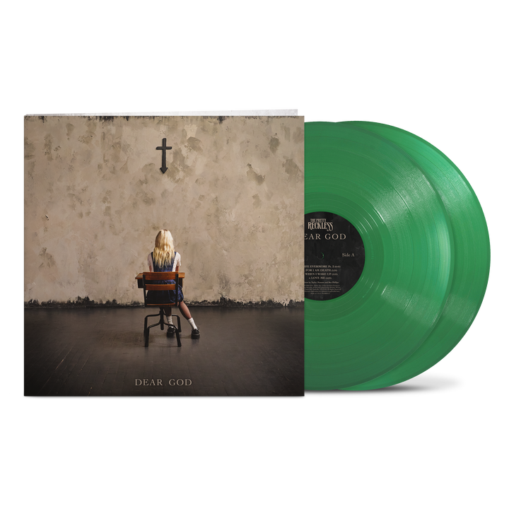 "Dear God" SIGNED Opaque Evergreen Vinyl — Image 1 of 3