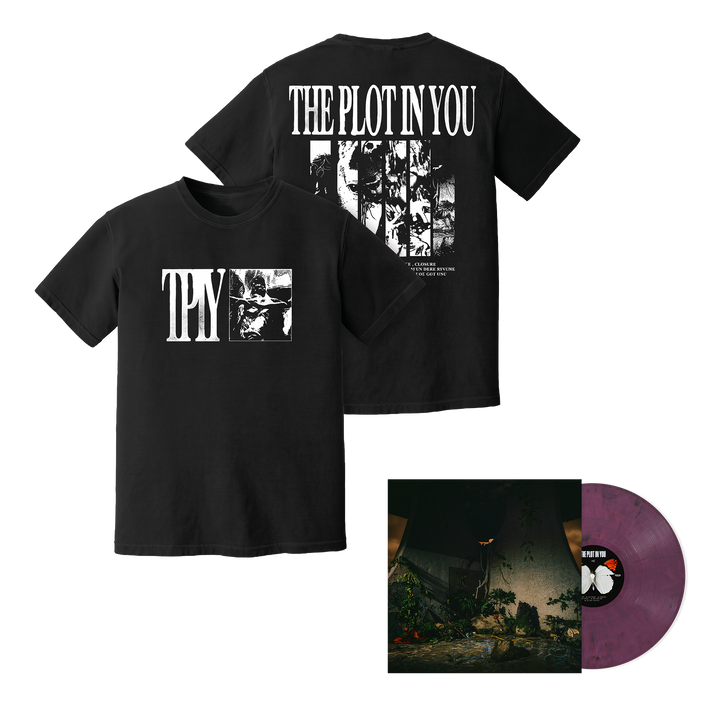 "The Plot In You" New Twilight Vinyl + "Volumes Art Collection" T-Shirt — Image 1 of 4
