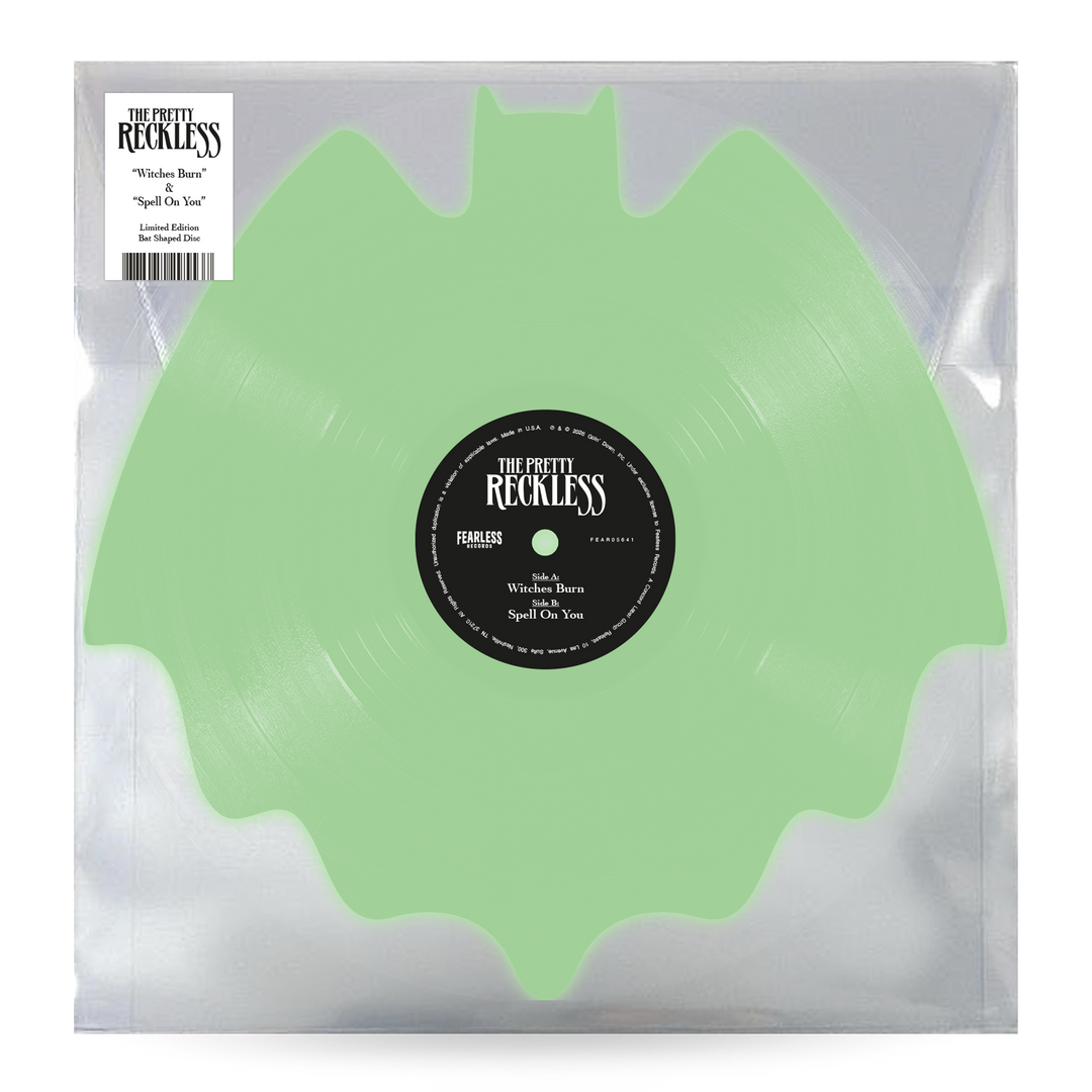 Die-Cut Glow In the Dark Bat Vinyl - View 1