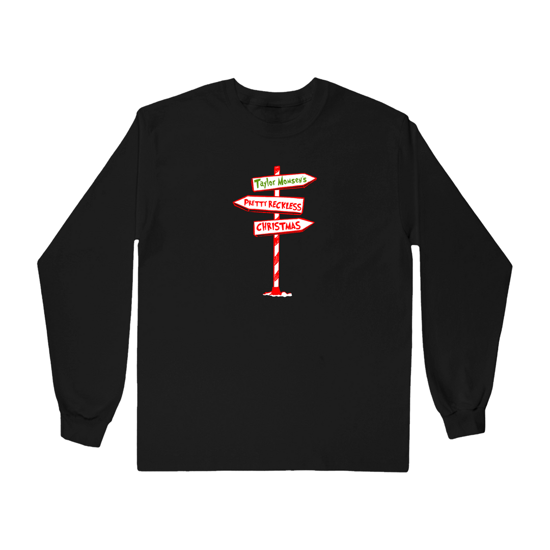 "Holiday Sign" Long Sleeve T-Shirt