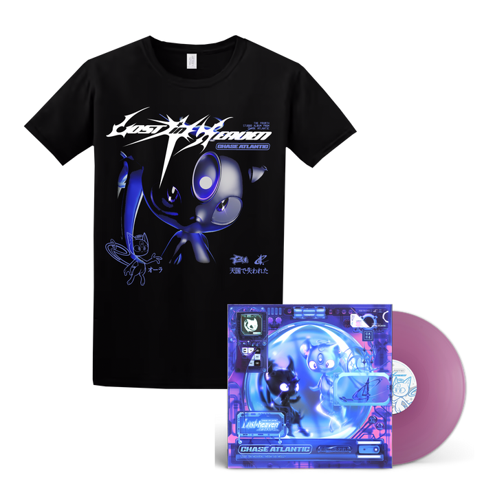 LOST IN HEAVEN Opaque Violet Vinyl + "Aura" T-Shirt