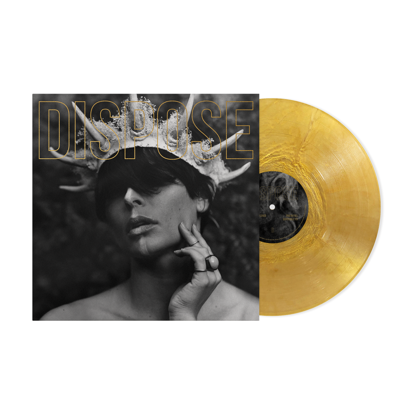 "DISPOSE (GOLD EDITION)" Metallic Gold Vinyl
