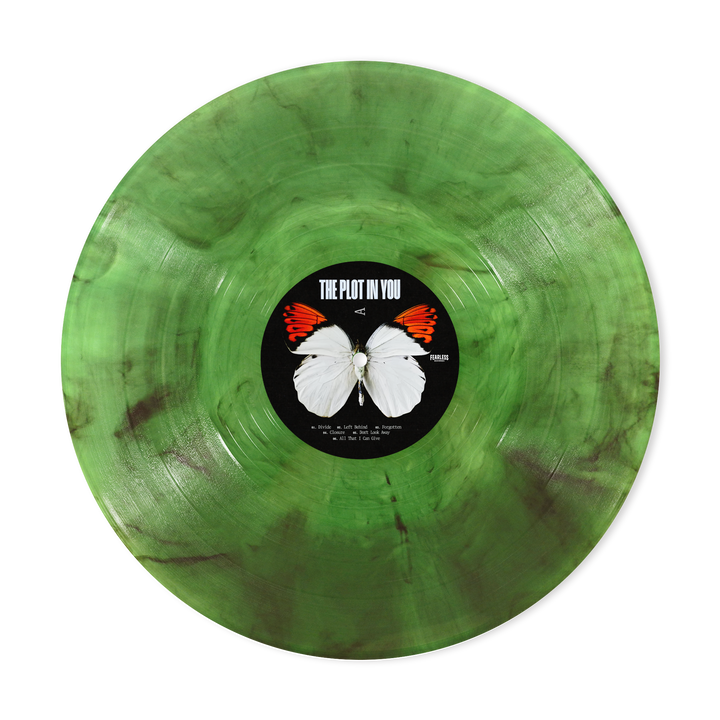 "The Plot In You" SIGNED Green Smoke Vinyl — Image 2 of 2