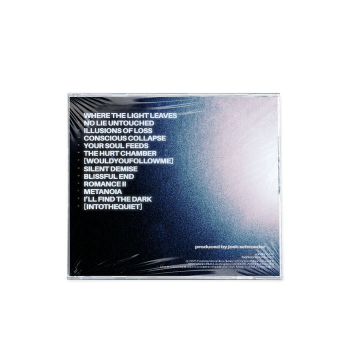 "WHERE THE LIGHT LEAVES" CD