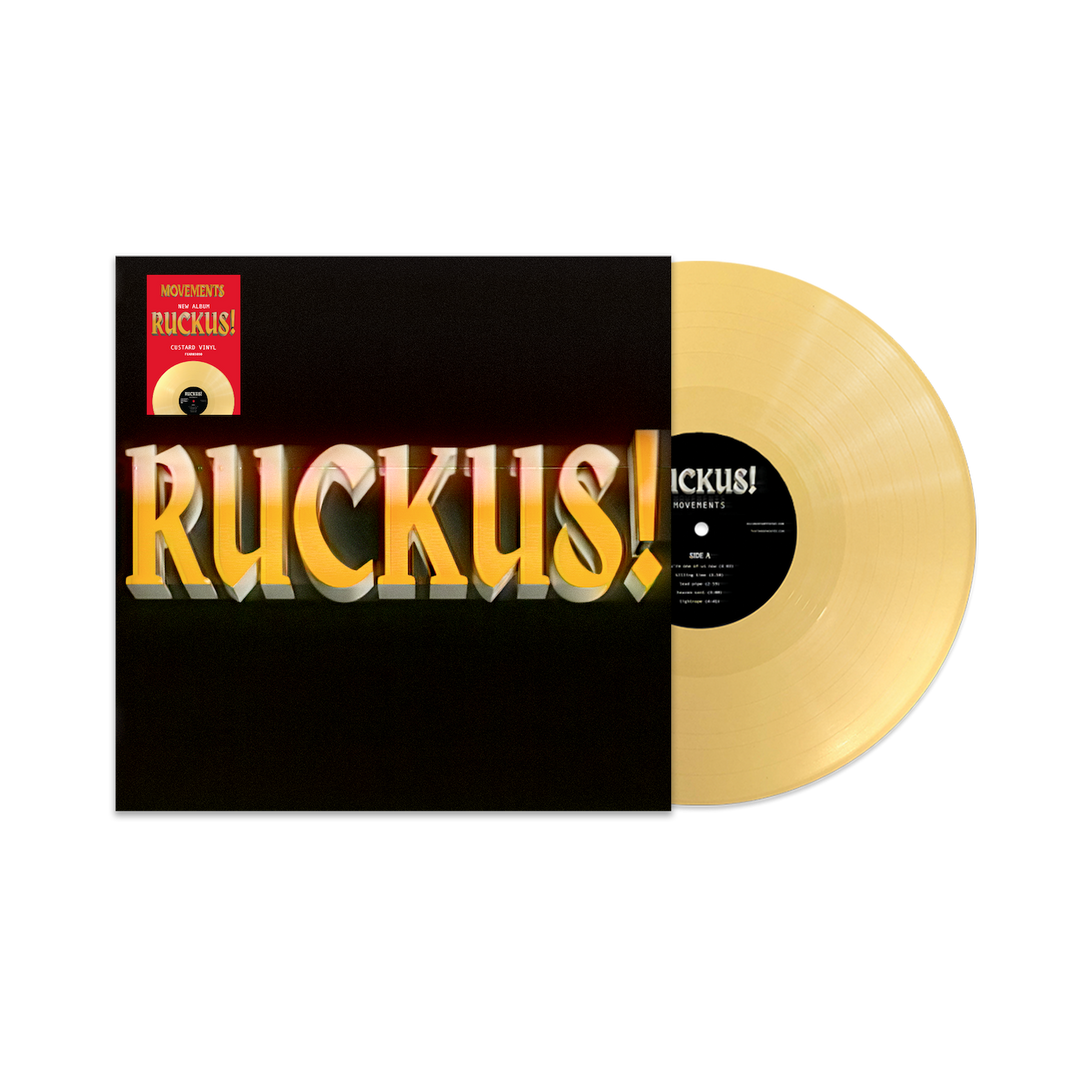 "RUCKUS!" Custard Vinyl