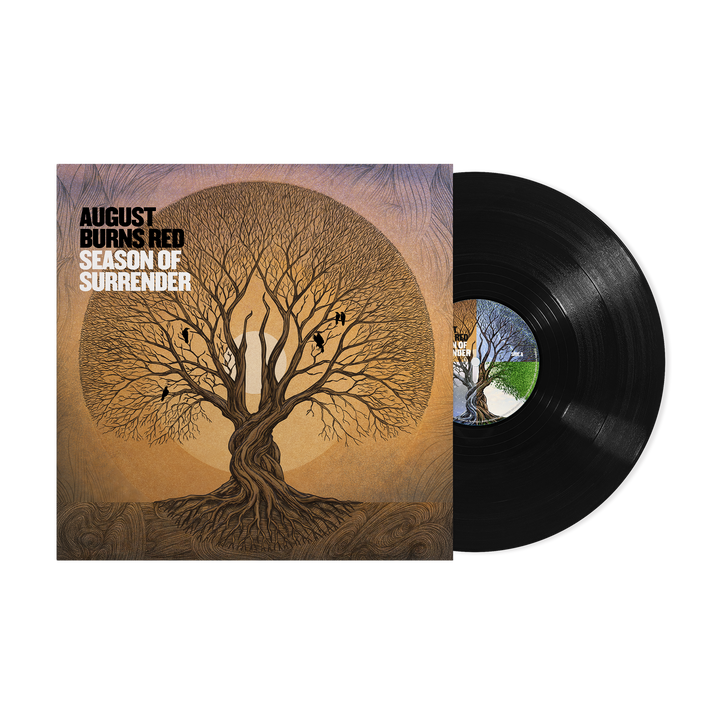 "Circle of Seasons" T-Shirt + "Season Of Surrender" Black Vinyl — Image 2 of 3
