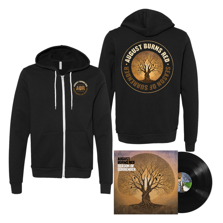 "Season Of Surrender" Hoodie + "Season Of Surrender" Black Vinyl — Image 1 of 4