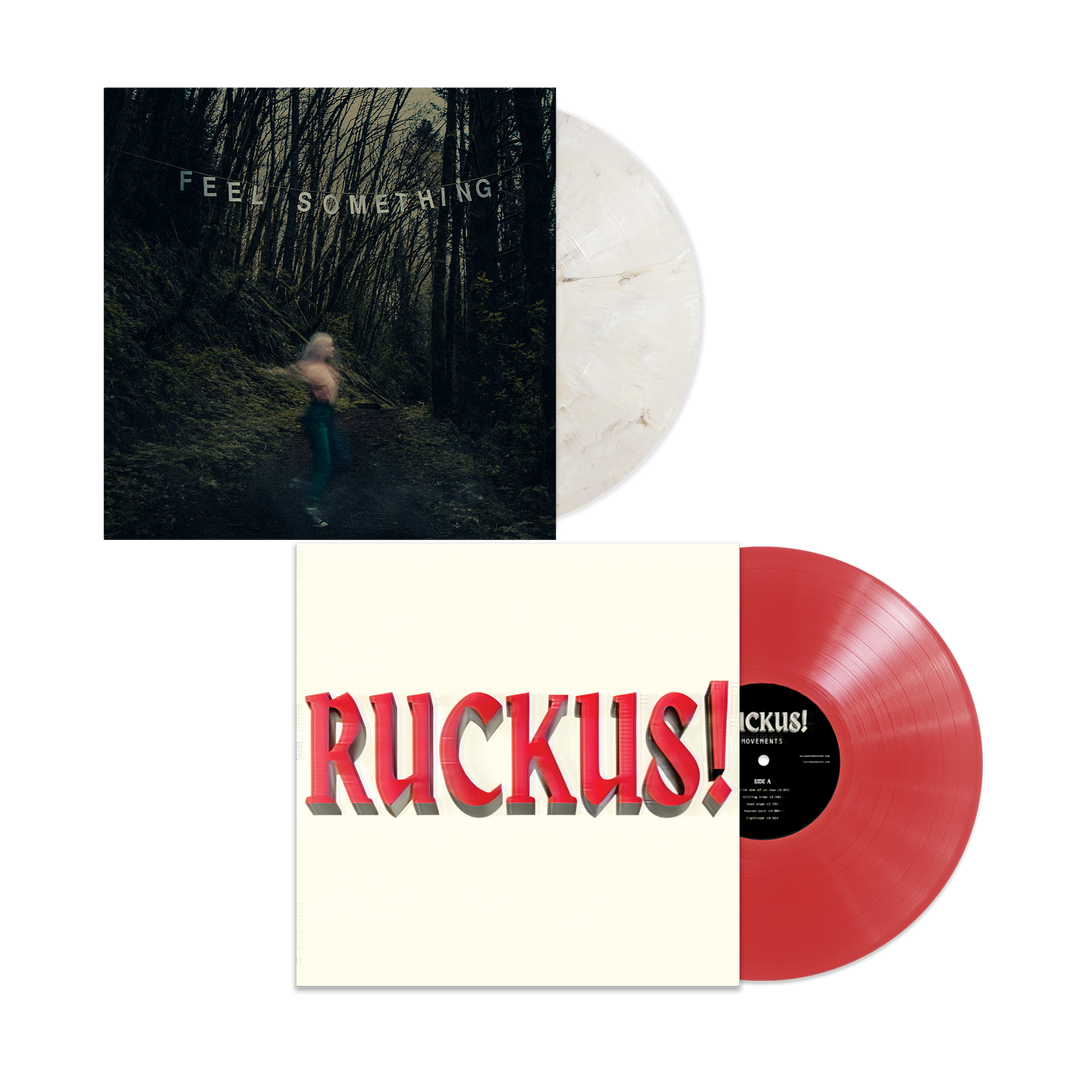 "Feel Something" S'mores Vinyl + "RUCKUS!" Ruby Vinyl