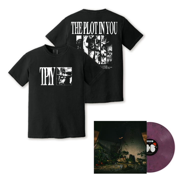 "The Plot In You" New Twilight Vinyl + "Volumes Art Collection" T-Shirt — Image 1 of 4