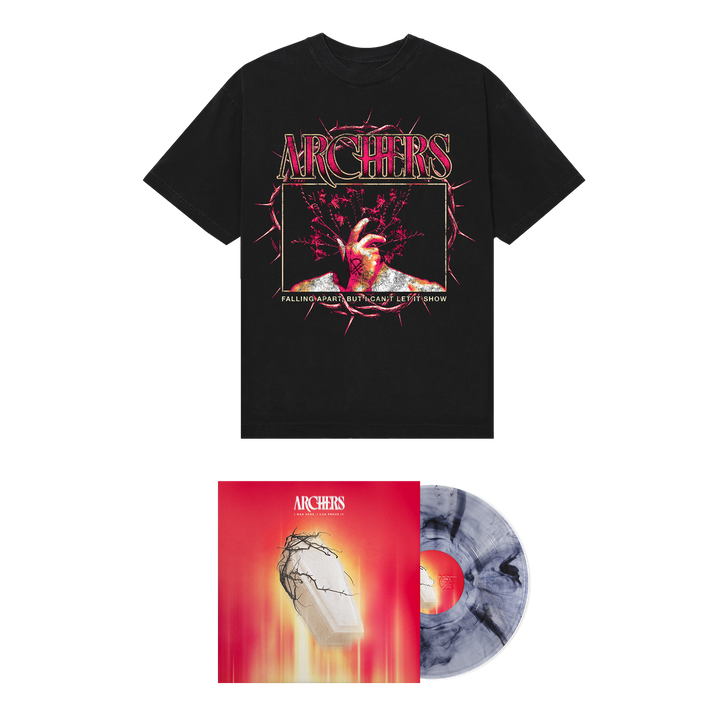 "I Was Here, I Can Prove It" Salt n Peppa Vinyl + "Face of Branches" T-Shirt — Image 1 of 3
