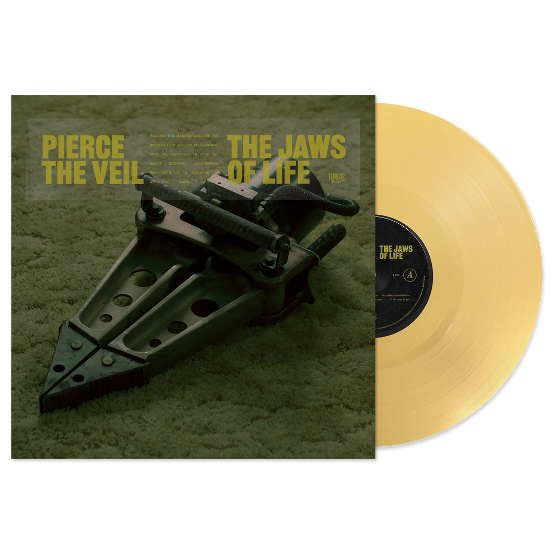 "The Jaws Of Life" Custard Vinyl