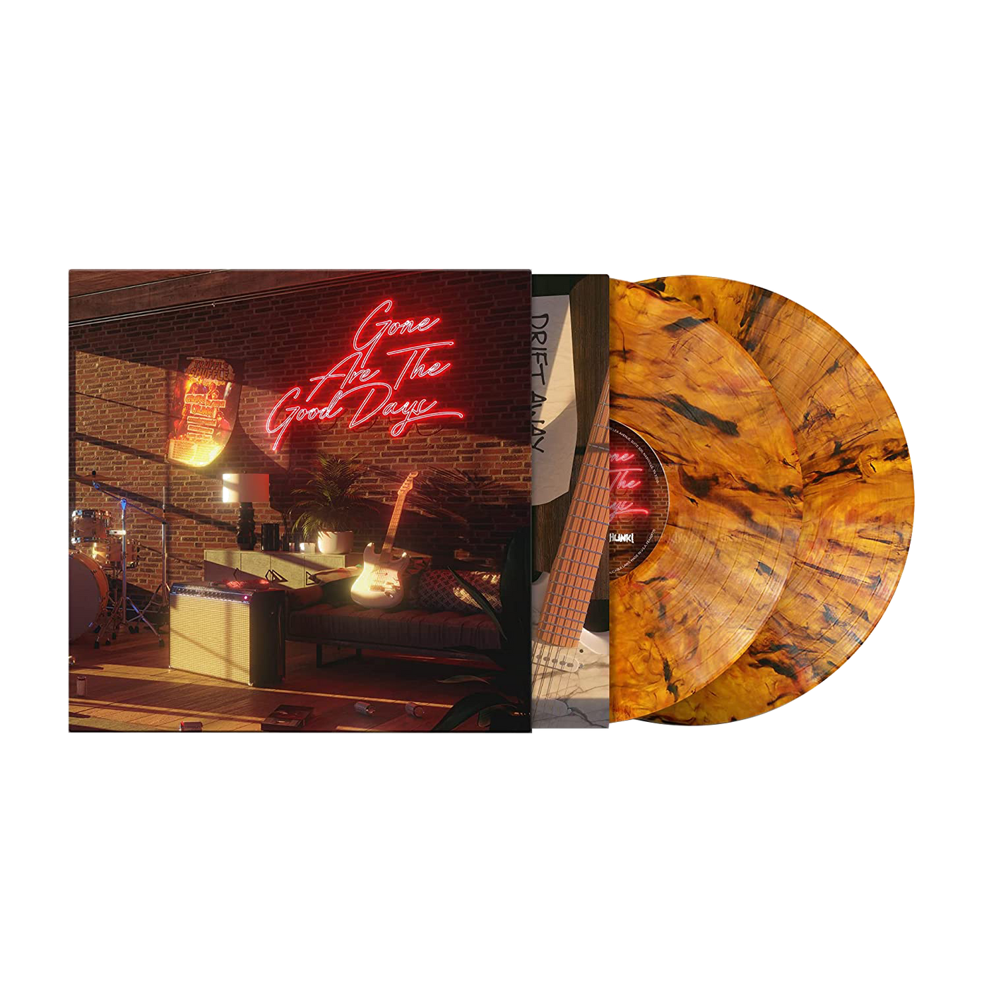 "Gone Are The Good Days" Translucent Tigers Eye Vinyl
