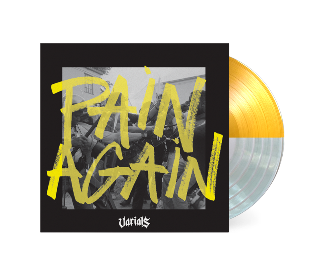 "Pain Again" Yellow & Crystal Clear Vinyl