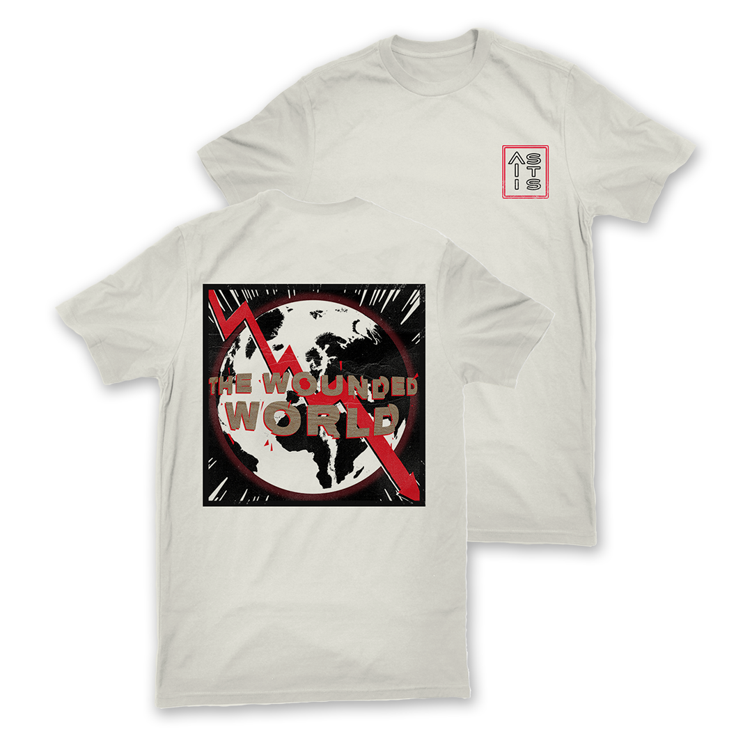 The Wounded World Tee - White
