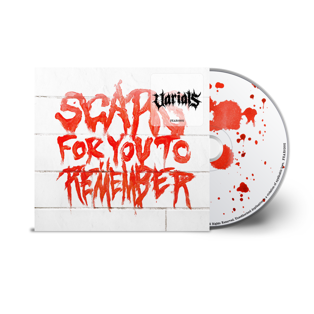 "Scars For You To Remember" CD