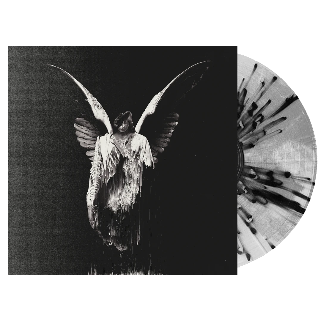 Erase Me Clear/Black Splatter Vinyl